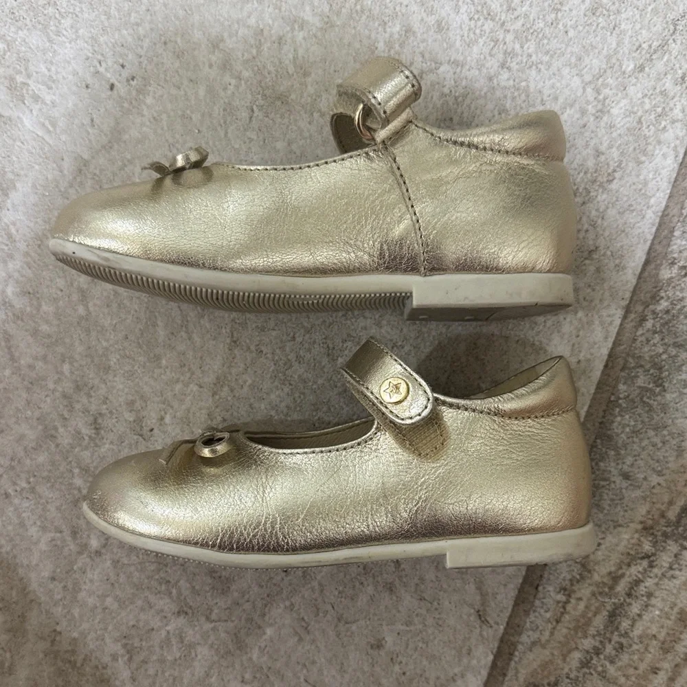 Naturino Gold Kids Mary Jane Shoes